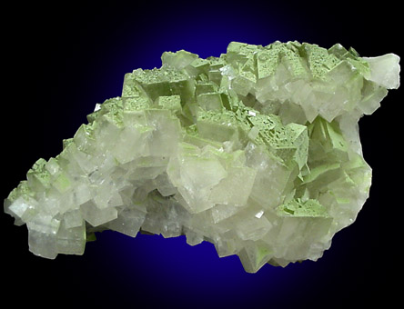 Calcite with Duftite from Tsumeb Mine, Otavi-Bergland District, Oshikoto, Namibia (Type Locality for Duftite)