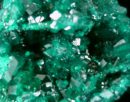 Dioptase from Tsumeb Mine, Otavi-Bergland District, Oshikoto, Namibia