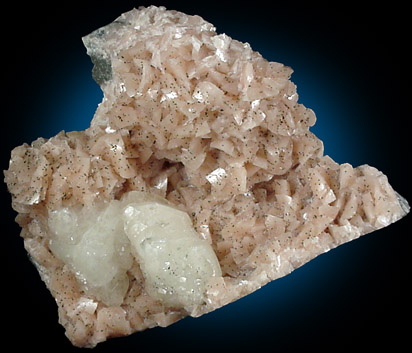 Dolomite, Calcite, Pyrite from Black Rock Quarry, Lawrence County, Arkansas