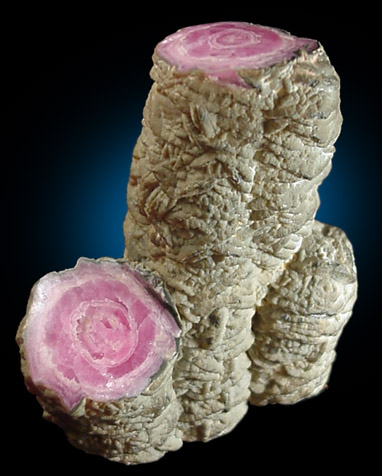 Rhodochrosite Stalactite from Capillitas, Catamarca Province, Argentina