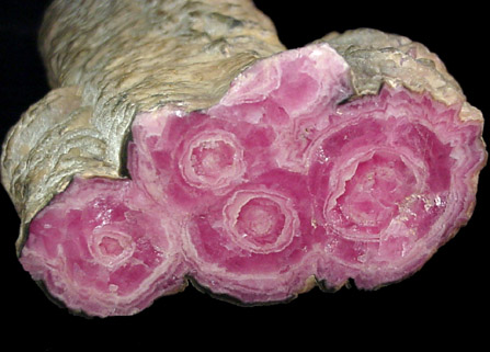 Rhodochrosite Stalactite from Capillitas, Catamarca Province, Argentina