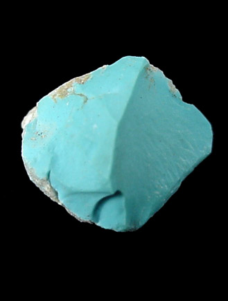 Turquoise from Apache Canyon Mines, Turquoise Mountains, San Bernardino County, California