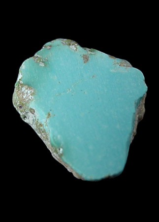 Turquoise from Apache Canyon Mines, Turquoise Mountains, San Bernardino County, California