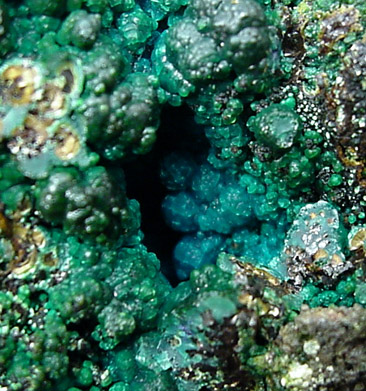 Chrysocolla from Bisbee, Warren District, Cochise County, Arizona