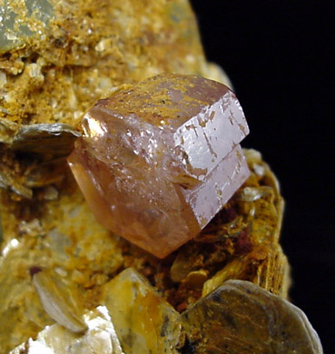 Fluorapatite on Beryl from Nagir, Hunza Valley, Gilgit-Baltistan, Pakistan