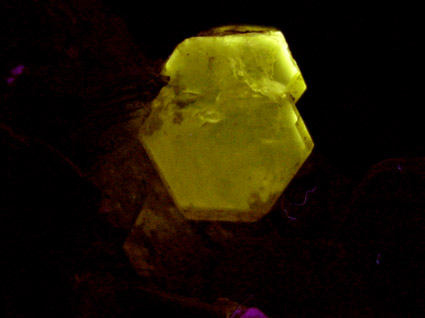 Fluorapatite on Beryl from Nagir, Hunza Valley, Gilgit-Baltistan, Pakistan