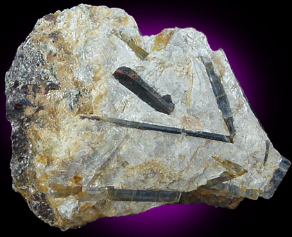 Kyanite and Staurolite from Pizzo Forno, Switzerland