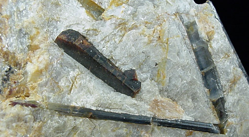 Kyanite and Staurolite from Pizzo Forno, Switzerland