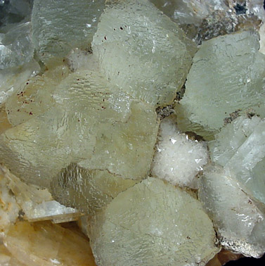 Fluorite, Barite, Quartz from Hansonburg District, 8.5 km south of Bingham, Socorro County, New Mexico