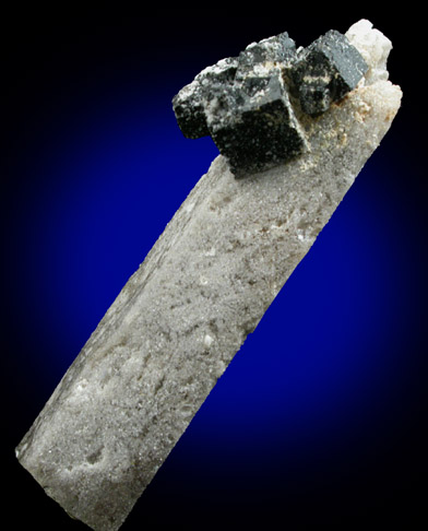Bixbyite on Topaz from Maynard Claim, Thomas Range, Juab County, Utah (Type Locality for Bixbyite)
