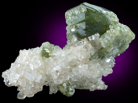 Magnesite and Uvite Tourmaline from Brumado District, Serra das guas, Bahia, Brazil