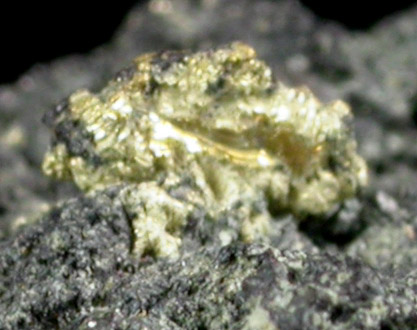 Gold in matrix from Arizona