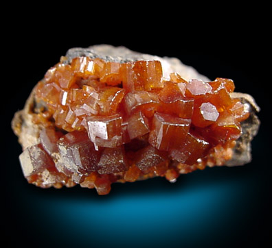 Vanadinite from Apache Mine (Vanadium Shaft), 8 km north of Globe, Gila County, Arizona