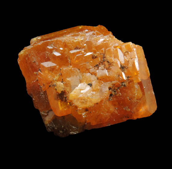 Wulfenite from Rowley Mine, 20 km northwest of Theba, Painted Rock Mountains, Maricopa County, Arizona