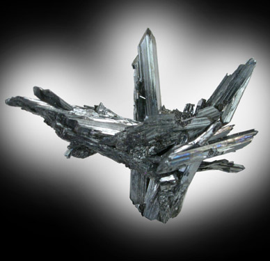 Stibnite from Cavnic Mine (Kapnikbanya), Maramures, Romania