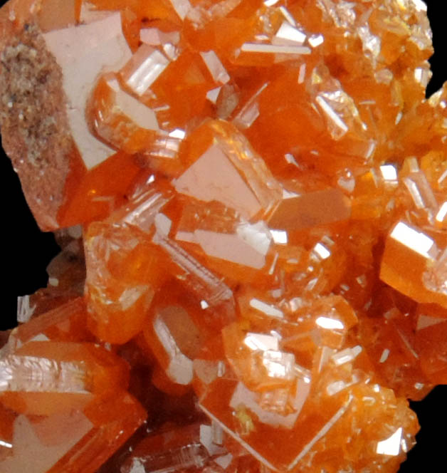 Wulfenite with Mimetite from Sierra de Los Lamentos, Chihuahua, Mexico