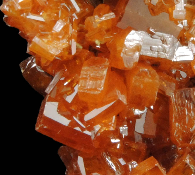 Wulfenite with Mimetite from Sierra de Los Lamentos, Chihuahua, Mexico