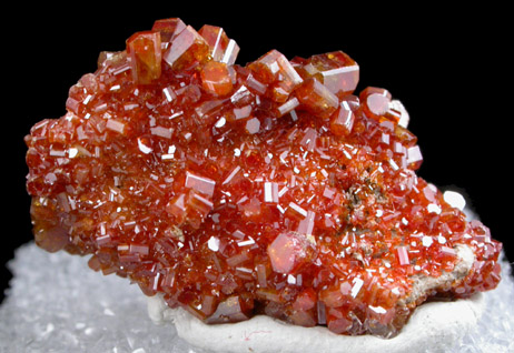 Vanadinite from Mibladen, Haute Moulouya Basin, Zeida-Aouli-Mibladen belt, Midelt Province, Morocco