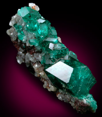 Dioptase from Tsumeb Mine, Otavi-Bergland District, Oshikoto, Namibia