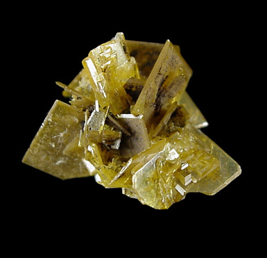 Wulfenite from Defiance Mine, Gleeson, Arizona