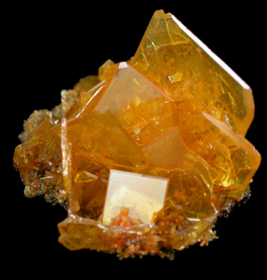 Wulfenite from Defiance Mine, Courtland-Gleeson District, Cochise County, Arizona