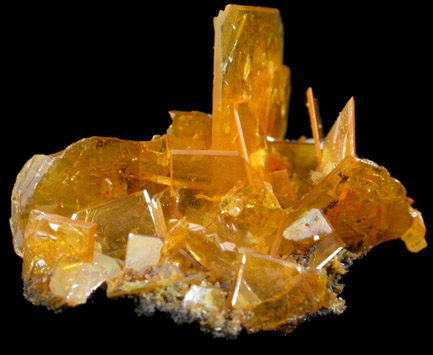 Wulfenite from Defiance Mine, Courtland-Gleeson District, Cochise County, Arizona