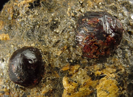 Spessartine Garnet from Timm's Hill, Haddam, Connecticut