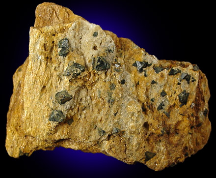 Gahnite from Davis Mine, Rowe, Franklin County, Massachusetts