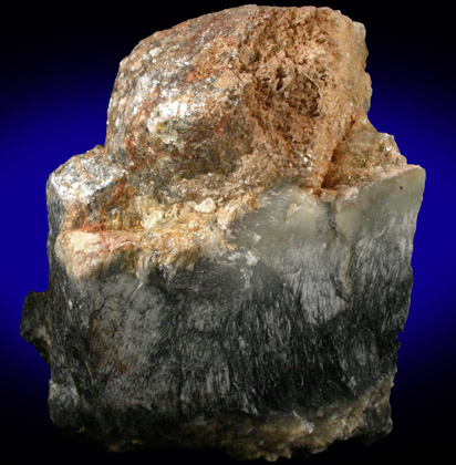 Topaz with Margarite from Long Hill Tungsten Mine (now old Mine Park), Trumbull, Fairfield County, Connecticut