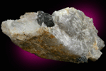 Cassiterite in Quartz from Chickering Mine, Walpole, Cheshire County, New Hampshire