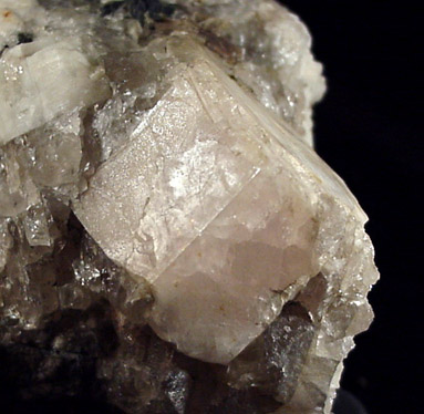 Topaz and Beryl var. Morganite from Gillette Quarry, Haddam Neck, Middlesex County, Connecticut