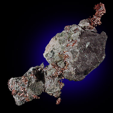 Copper from Keweenaw Peninsula, Ontanogan County, Michigan