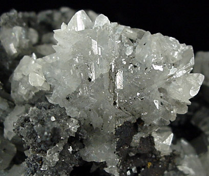 Cerussite and Galena from Tsumeb Mine, Otavi-Bergland District, Oshikoto, Namibia