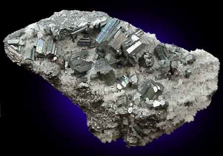 Bournonite from Pachapaqui District, Bolognesi Province, Ancash Department, Peru