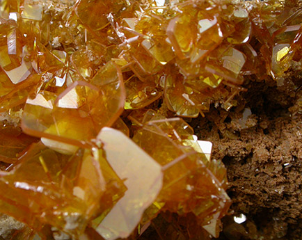 Wulfenite from Defiance Mine, Courtland-Gleeson District, Cochise County, Arizona