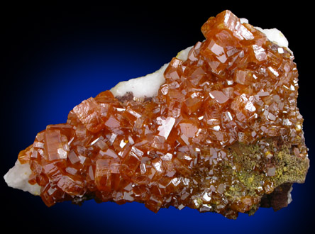 Wulfenite with Mimetite from Sierra de Los Lamentos, Chihuahua, Mexico