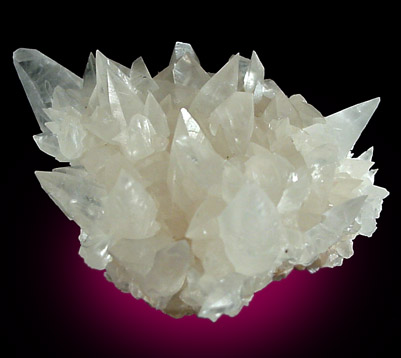 Calcite var. Butterfly Twin from Devil's Corral, near Black Rock Desert, Humboldt County, Nevada