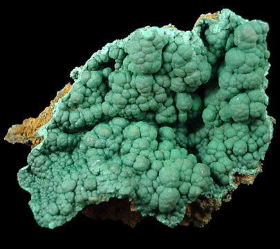 Malachite from Bisbee, Warren District, Cochise County, Arizona