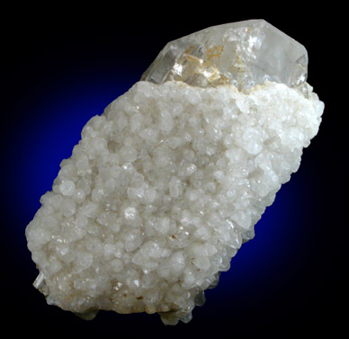 Danburite with Quartz from San Sebastian Mine, Charcas, San Luis Potosi, Mexico