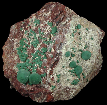 Malachite from Morenci Mine, Clifton District, Greenlee County, Arizona