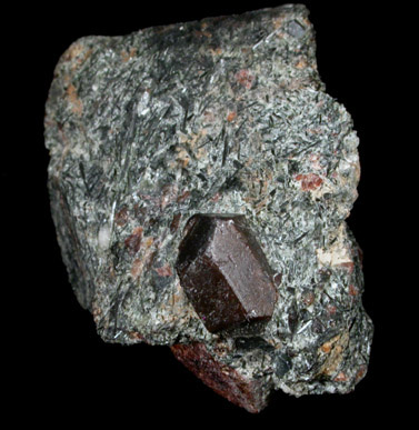 Eudialyte with Lorenzenite from Lovozero Massif, Kola Peninsula, Murmanskaja Oblast', Northern Region, Russia