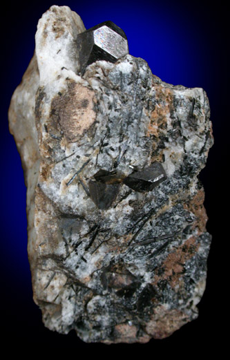 Lorenzenite var. Ramsayite with Aegirine from Mount Flora, Lovozero massif, Kola Peninsula, Russia