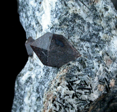 Lorenzenite var. Ramsayite with Aegirine from Mount Flora, Lovozero massif, Kola Peninsula, Russia