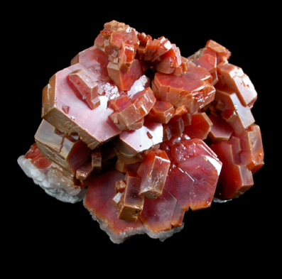 Vanadinite from Mibladen, Haute Moulouya Basin, Zeida-Aouli-Mibladen belt, Midelt Province, Morocco