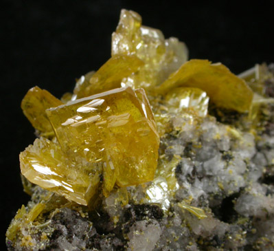 Wulfenite from Glove Mine, Santa Rita Mountains, Santa Cruz County, Arizona