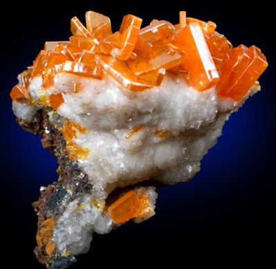 Wulfenite from Sierra de Los Lamentos, Chihuahua, Mexico