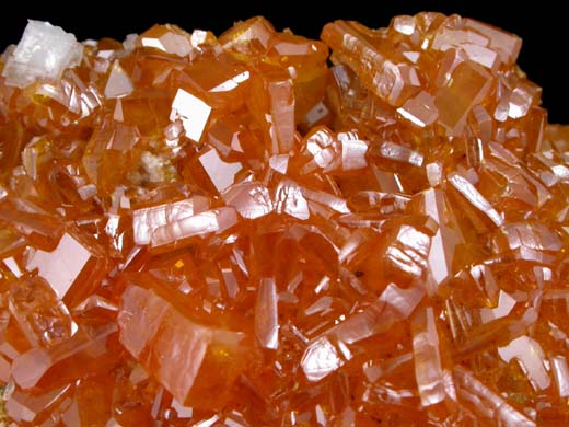 Wulfenite with Mimetite and Calcite from Sierra de Los Lamentos, Chihuahua, Mexico