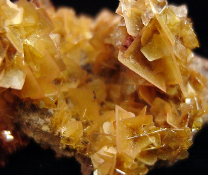 Wulfenite from Defiance Mine, Gleeson, Arizona