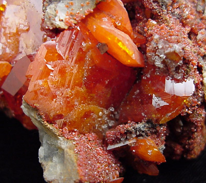 Wulfenite from Red Cloud Mine, Silver District, La Paz County, Arizona