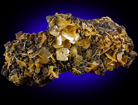 Wulfenite from Defiance Mine, Gleeson, Arizona